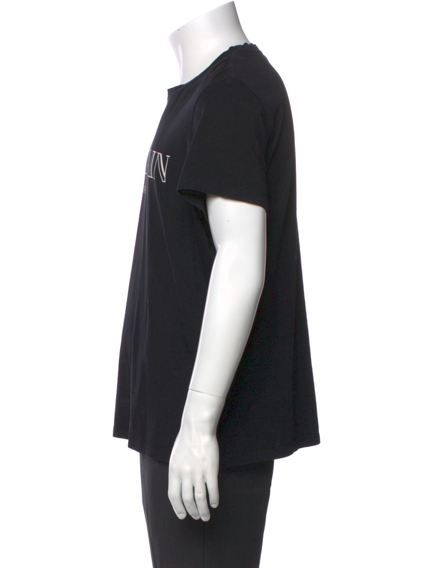 Balmain Graphic Print Crew Neck T-Shirt